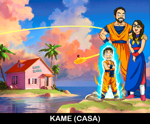 SUPER Casa do Kame: Super Sayajins, eles existem!